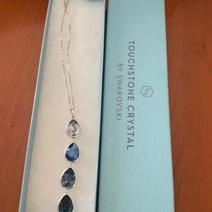 Swarovski tear drop necklace